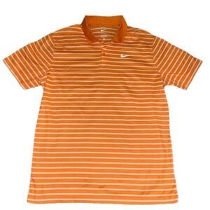 Nike Men’s Dri-Fit Polo Striped Shirt Large